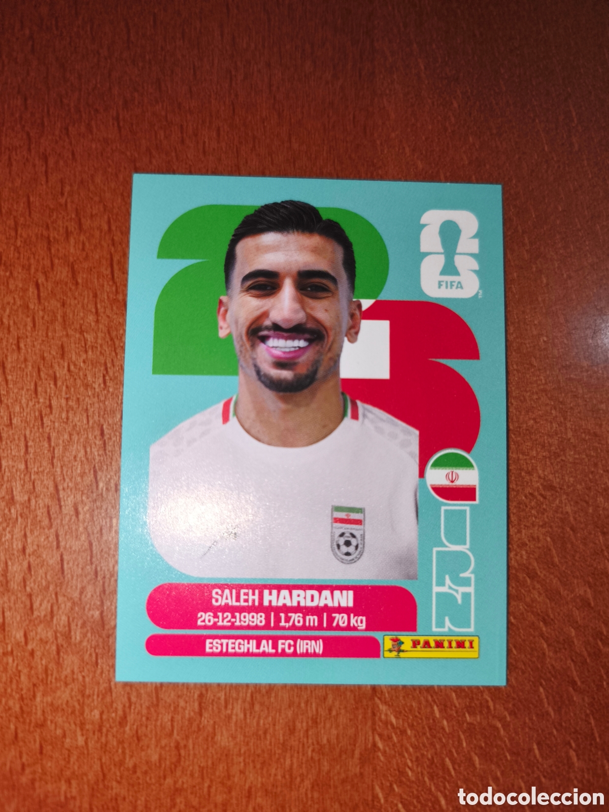 Figurine di Calcio: IRN10 Saleh Hardani Fifa World Cup 2026 Ir&aacute;n