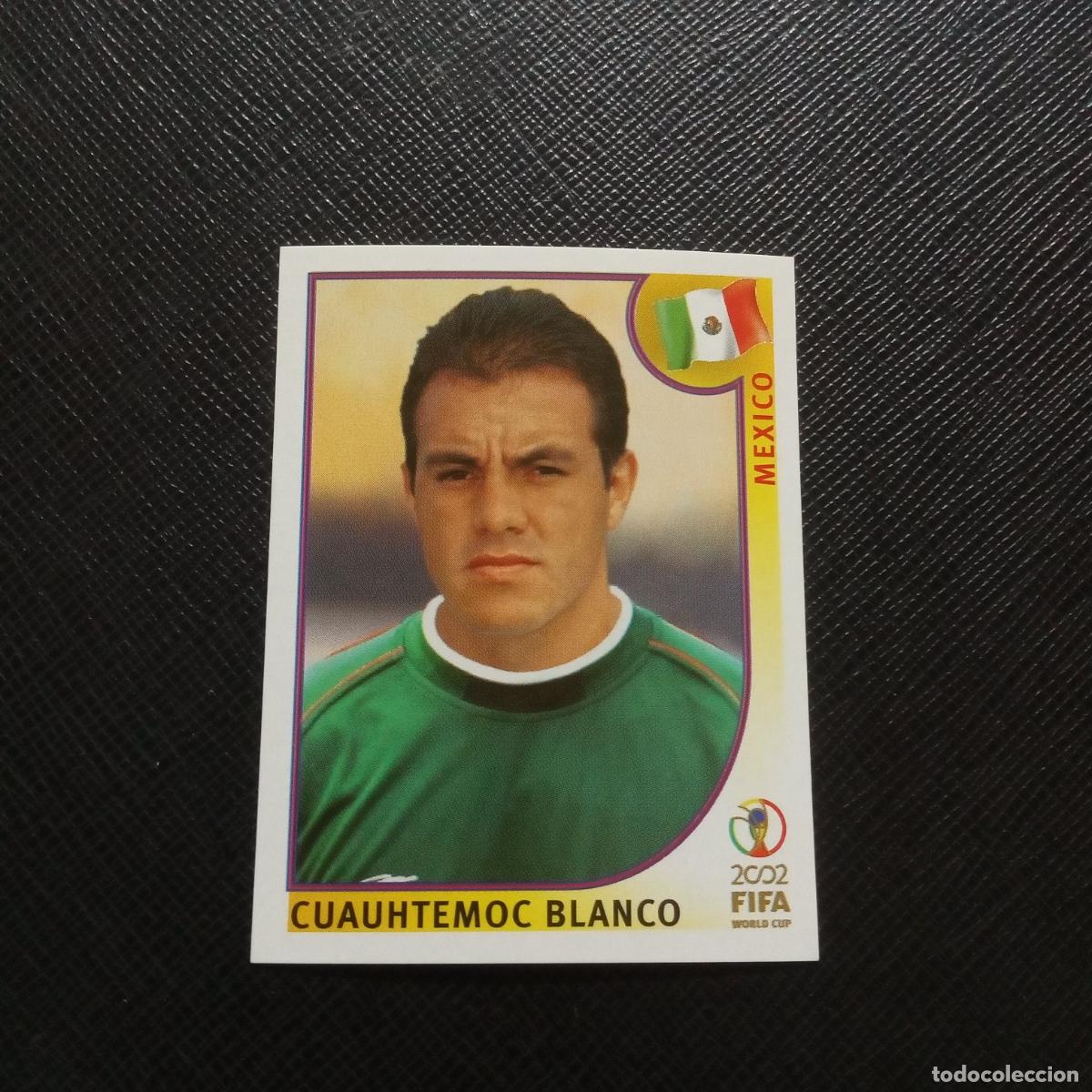 Figurine di Calcio: 508 CUAUHTEMOC BLANCO MEXICO PANINI 2002 MUNDIAL KOREA FUTBOL 02 CROMO - SIN PEGAR - A76 PG2