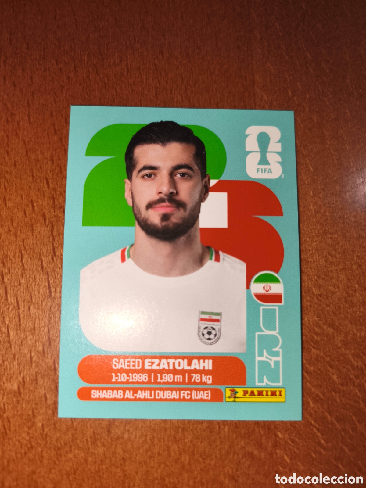 Cromos de F&uacute;tbol: IRN11 Saeed Ezatolahi Fifa World Cup 2026 Ir&aacute;n