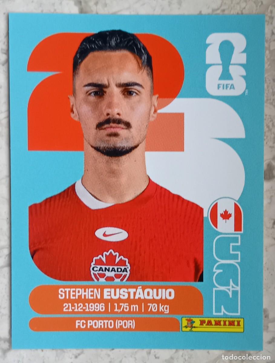 Cromos de F&uacute;tbol: Figurina Panini 2026 Cromo World Cup Usa Mundial 2026 Stephen Eust&aacute;quio Canada n CAN 10