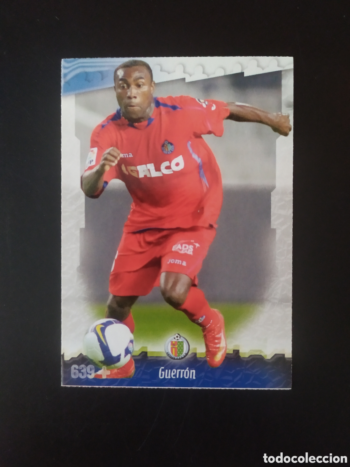 Cromos de F&uacute;tbol: Mundicromo fichas Liga 2008 2009 08 09 Guerron n&deg; 639 Getafe