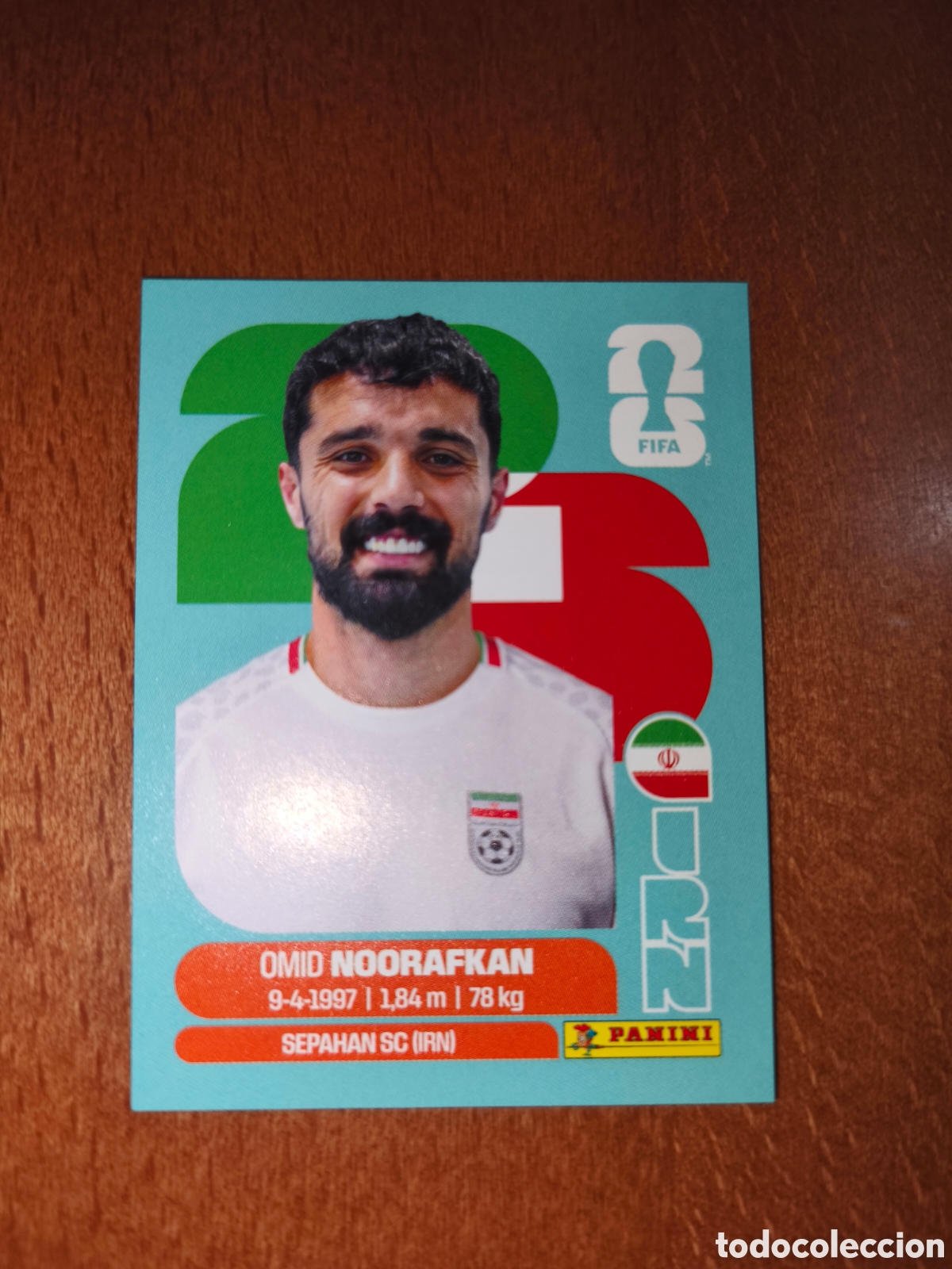 Football Stickers: IRN14 Omid Noorafkan Fifa World Cup 2026 Ir&aacute;n