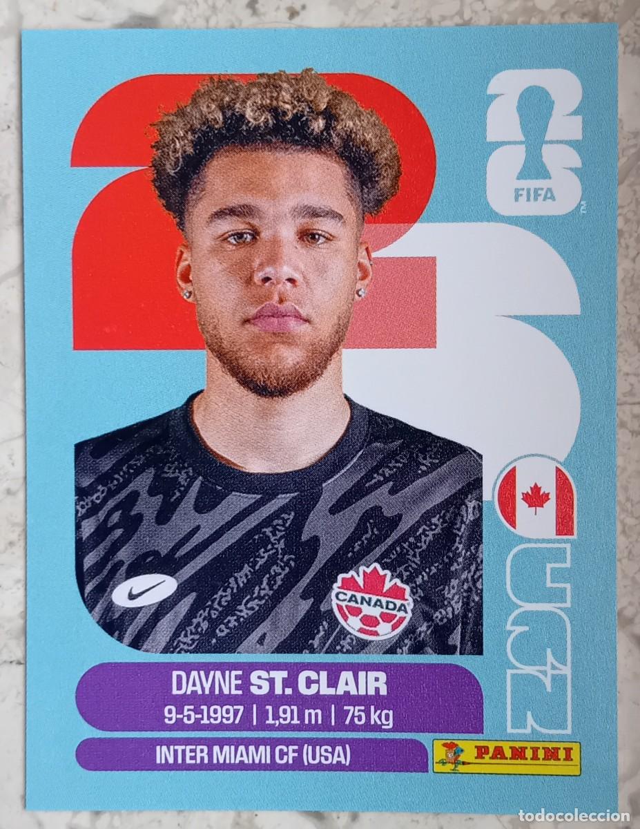 Football Stickers: Figurina Panini 2026 Cromo World Cup Usa Mundial 2026 Dayne St Clair Canada n CAN 2