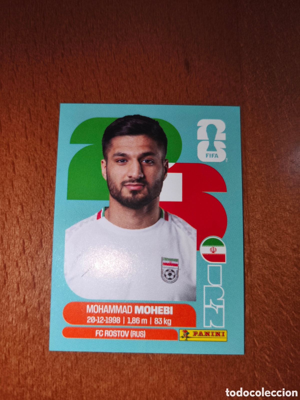 Football Stickers: IRN16 Mohammad Mohebi Fifa World Cup 2026 Ir&aacute;n