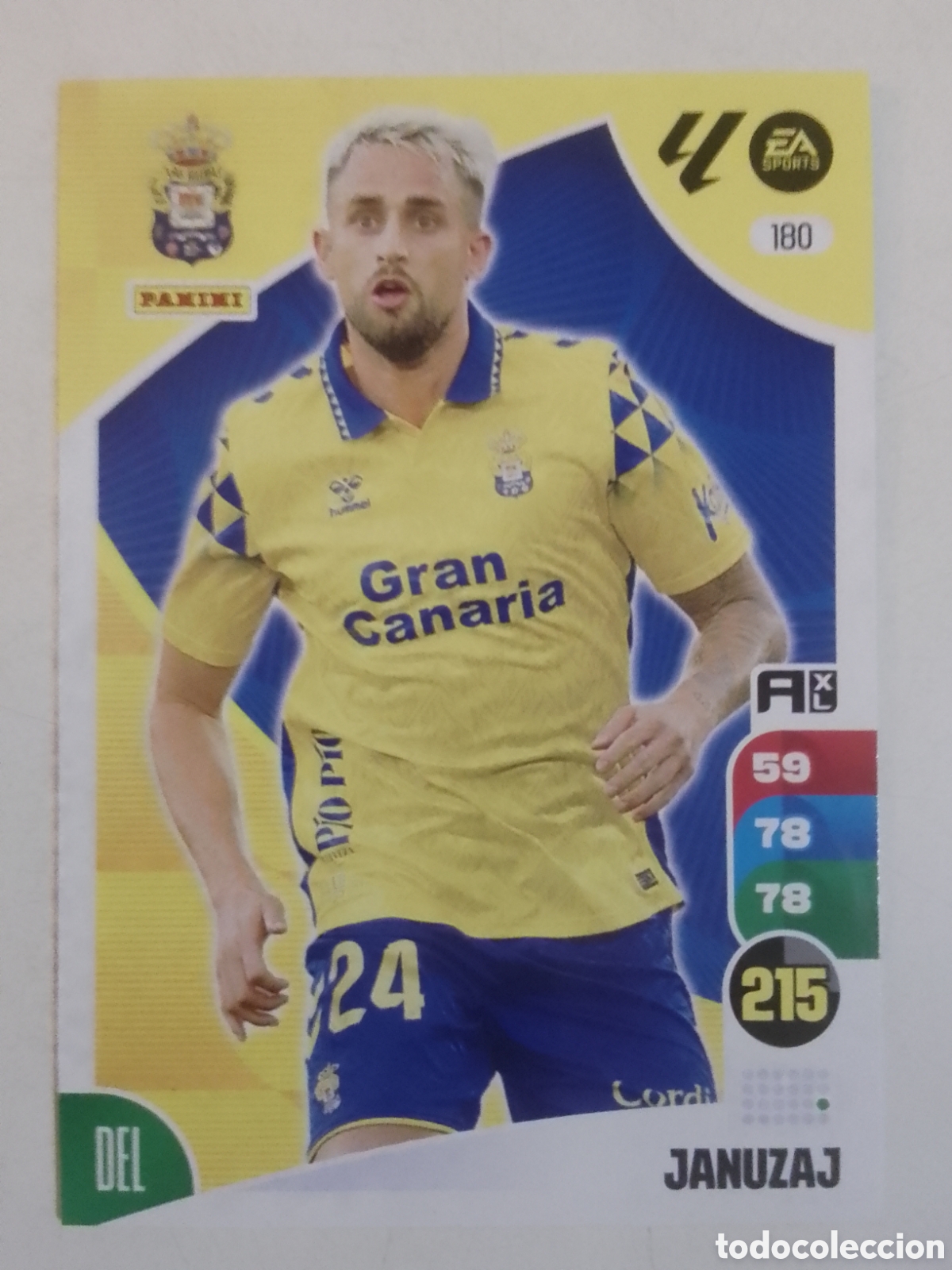 Football Stickers: Adrenalyn XL 2024-25 n&deg; 180 Januzaj &bull; Las Palmas.