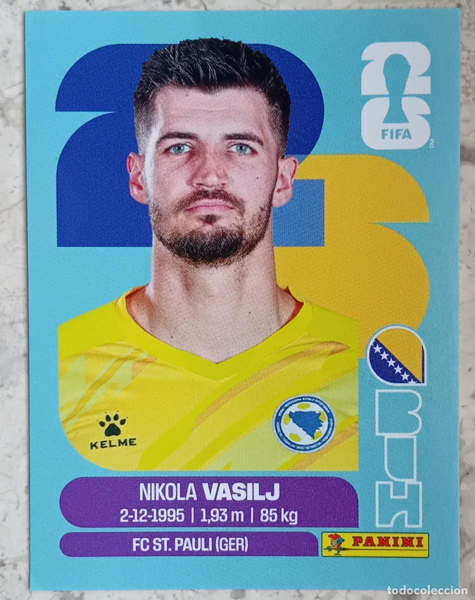 Football Stickers: Figurina Panini 2026 Cromo World Cup Usa Mundial 2026 Nikola Vasilj Bosnia n BIH 2