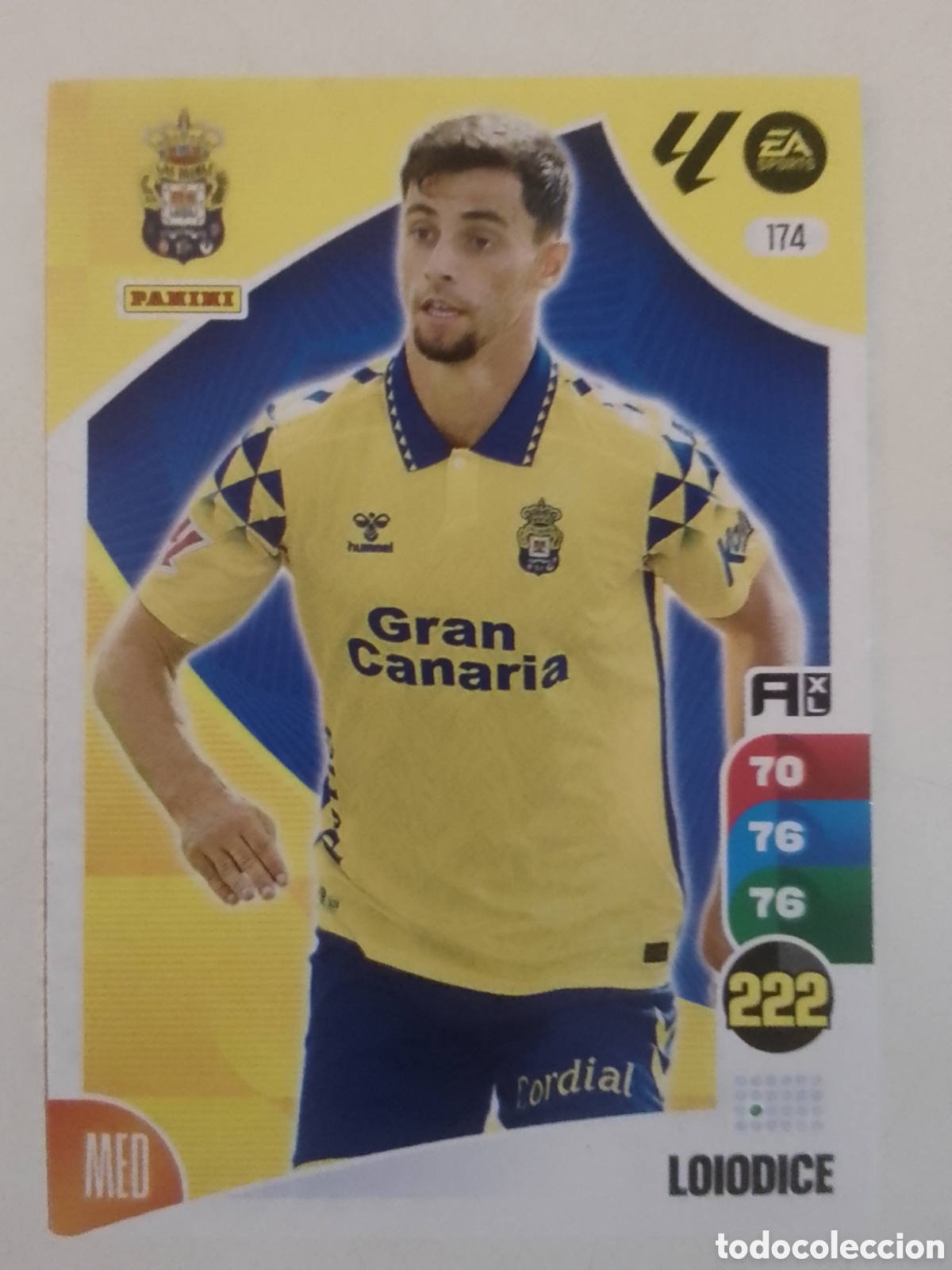 Football Stickers: Adrenalyn XL 2024-25 n&deg; 174 Loiodice &bull; Las Palmas.