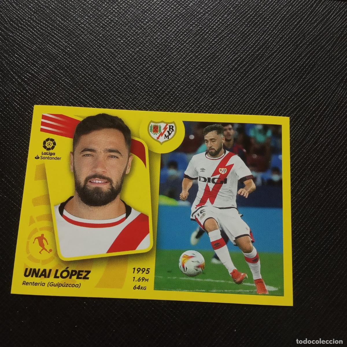 Football Stickers: UNAI LOPEZ RAYO VALLECANO ESTE 2021 2022 CROMO FUTBOL 21 22 - SIN PEGAR - A191 PG82 COLOCA