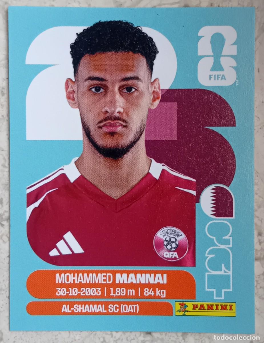 Football Stickers: Figurina Panini 2026 Cromo World Cup Usa Mundial 2026 Mohammed Mannai Qatar n QAT 9