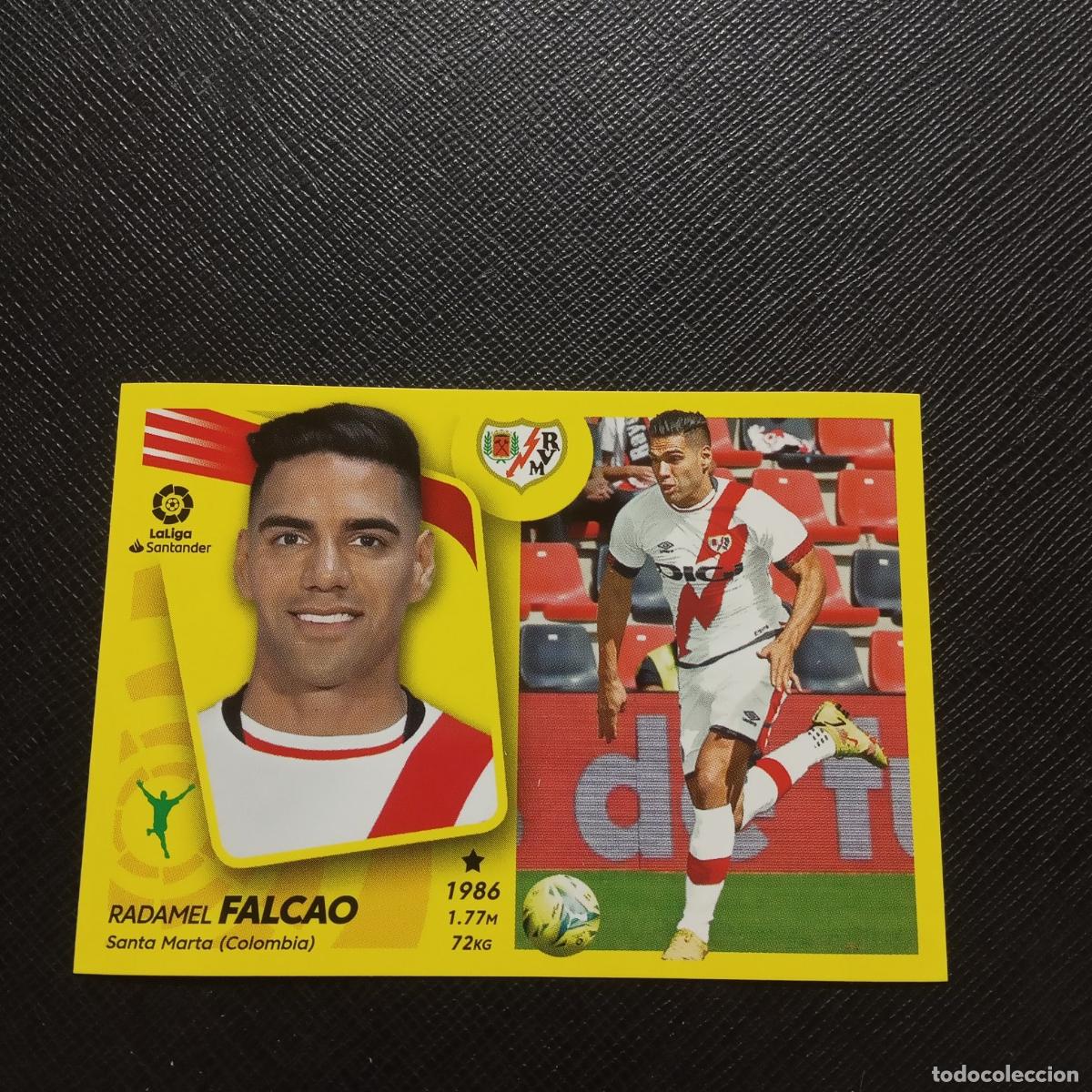 Cartes &agrave; collectionner de Football: FALCAO RAYO VALLECANO ESTE 2021 2022 CROMO FUTBOL 21 22 - SIN PEGAR - A191 PG73 FICHAJE 60
