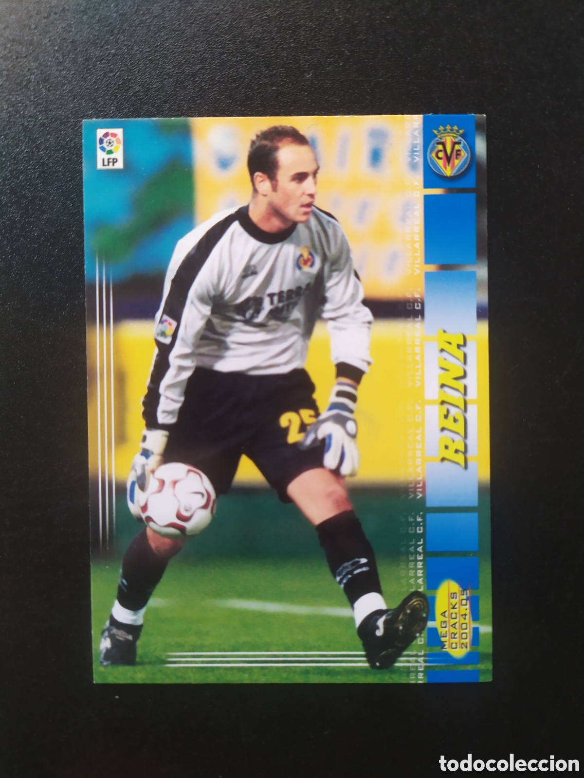 Cartes &agrave; collectionner de Football: Megacracks 2004 2005 04 05 panini Reina n&ordm; 326 Villarreal