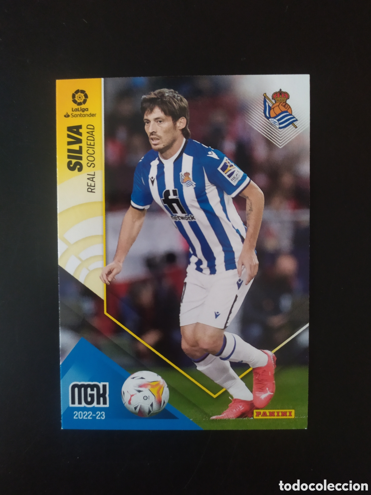 Cartes &agrave; collectionner de Football: Megacracks 2022 2023 22 23 panini Silva n&deg; 293 Real Sociedad