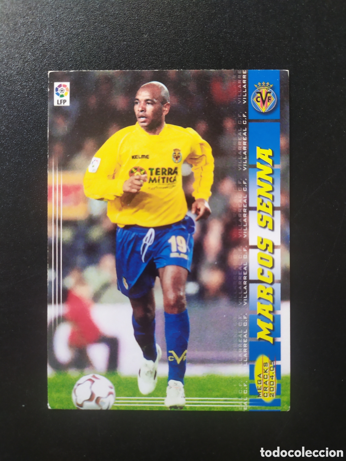 Cartes &agrave; collectionner de Football: Megacracks 2004 2005 04 05 panini Marcos Senna n&deg; 335 Villarreal