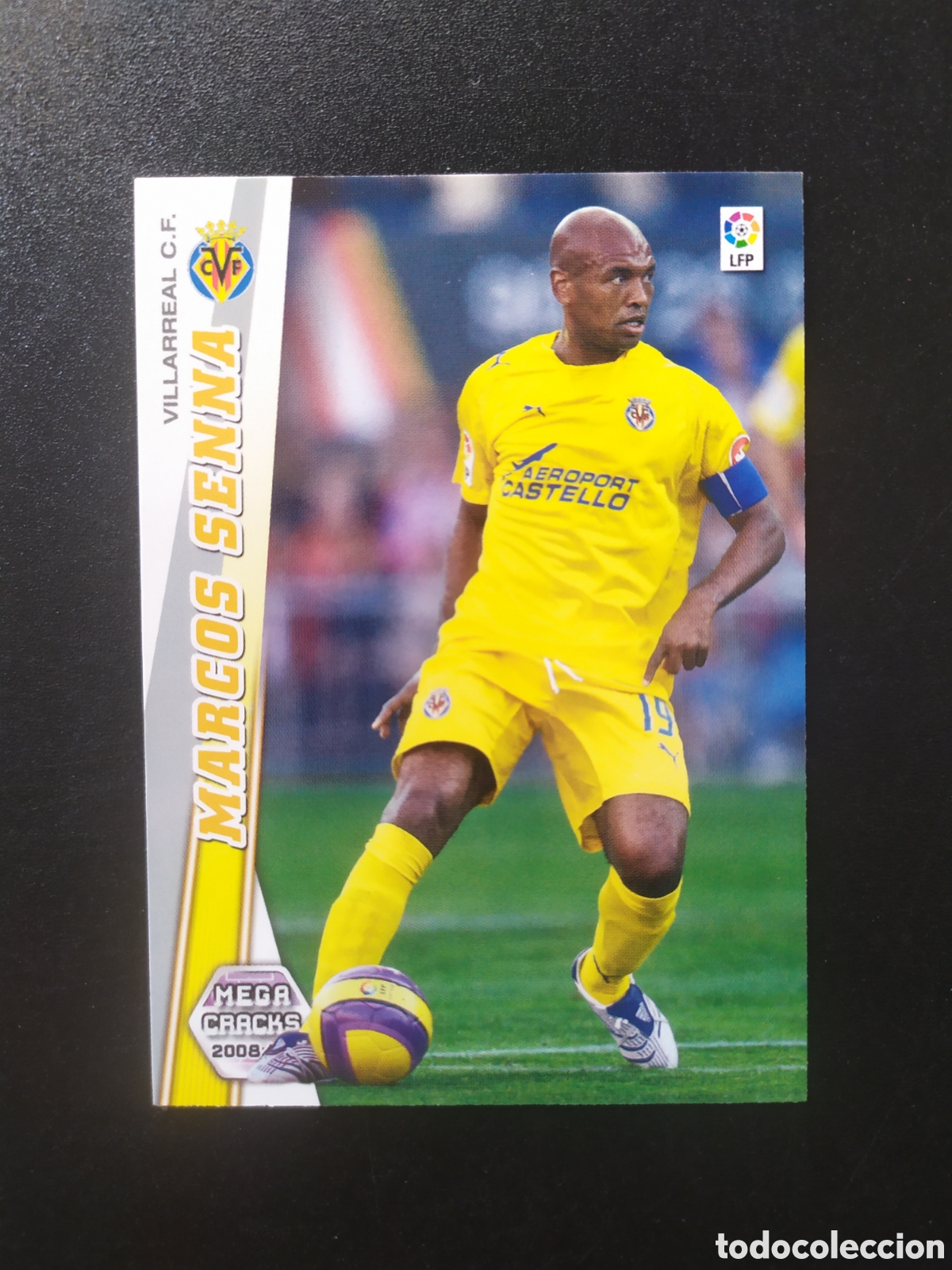 Cartes &agrave; collectionner de Football: Megacracks 2008 2009 08 09 panini Marcos Senna n&deg; 351 Villarreal