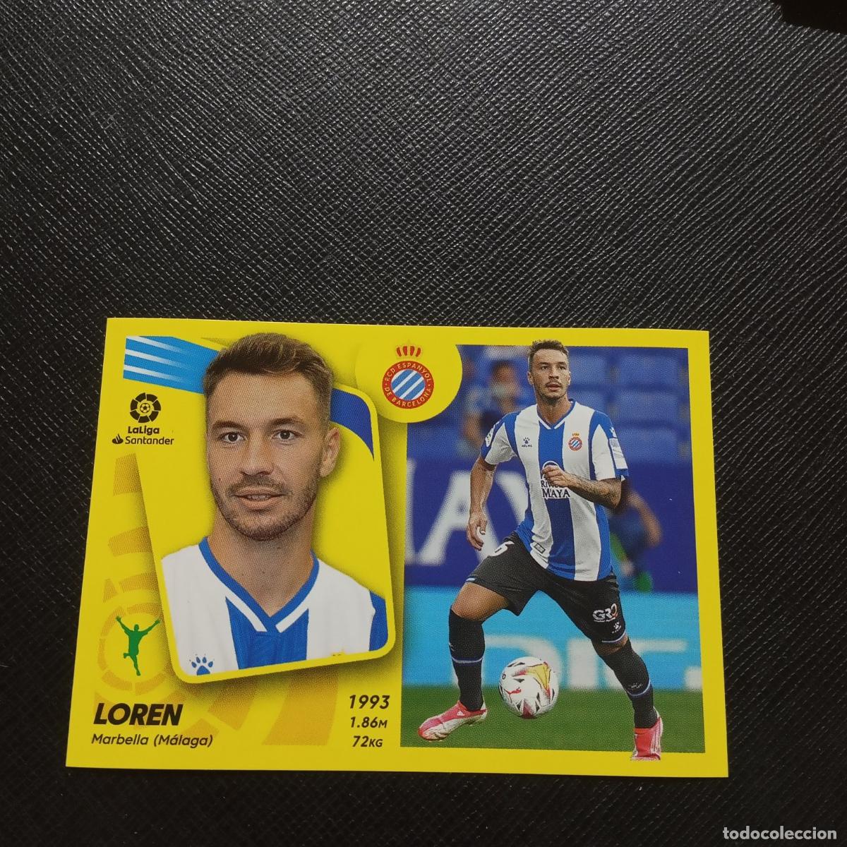 Football Stickers: LOREN ESPA&Ntilde;OL ESTE 2021 2022 CROMO FUTBOL 21 22 - SIN PEGAR - A191 PG82 FICHAJE 50