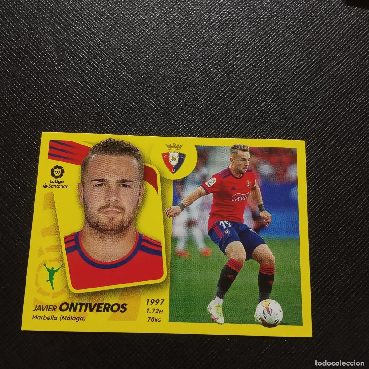 Football Stickers: ONTIVEROS OSASUNA ESTE 2021 2022 CROMO FUTBOL 21 22 - SIN PEGAR - A191 PG82 FICHAJE 51