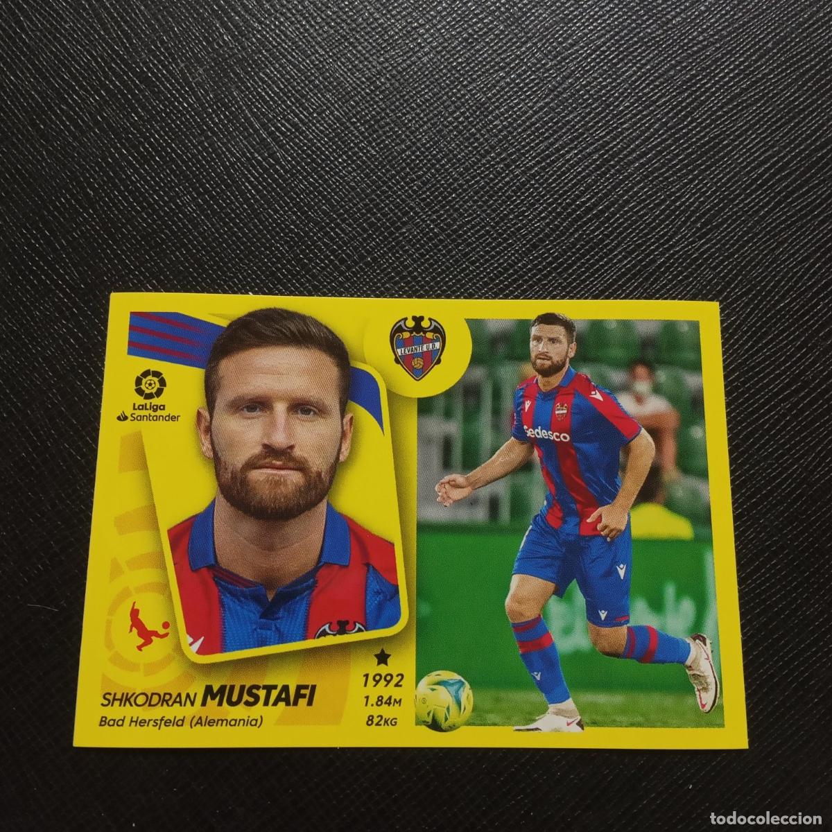 Football Stickers: MUSTAFI LEVANTE ESTE 2021 2022 CROMO FUTBOL 21 22 - SIN PEGAR - A191 PG82 FICHAJE 48