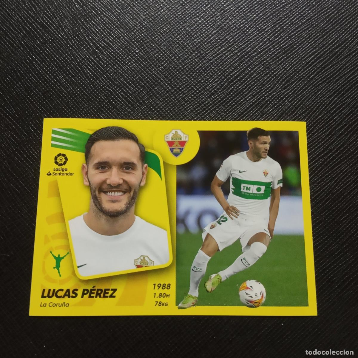 Football Stickers: LUCAS PEREZ ELCHE ESTE 2021 2022 CROMO FUTBOL 21 22 - SIN PEGAR - A191 PG73 FICHAJE 56