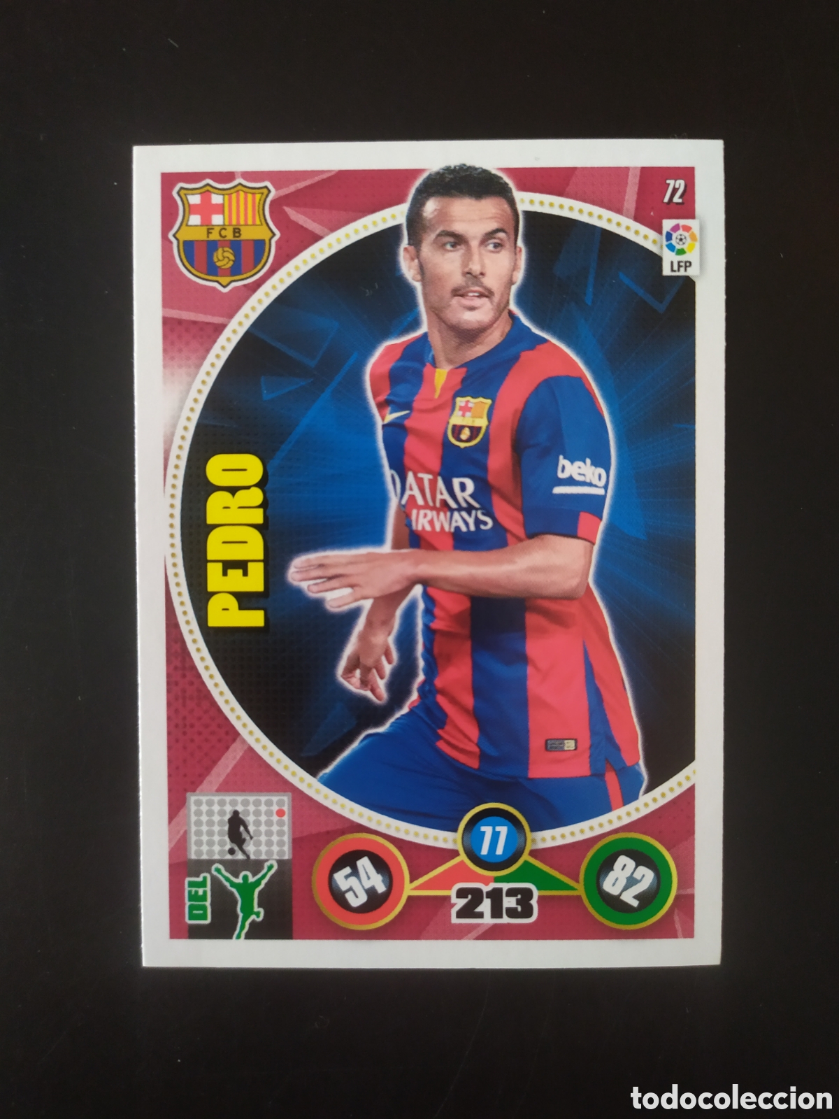 Cromos de Futebol: Adrenalyn 2014 2015 14 15 panini Pedro n&deg; 72 Barcelona