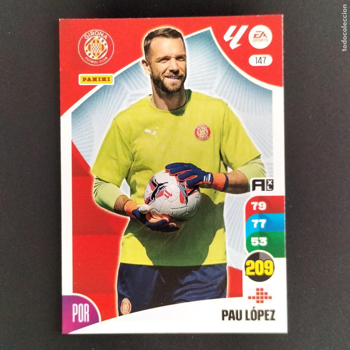 Cromos de Futebol: 147 PAU LOPEZ GIRONA CROMOS ADRENALYN XL LALIGA CARD 2024 2025 24 25 PANINI