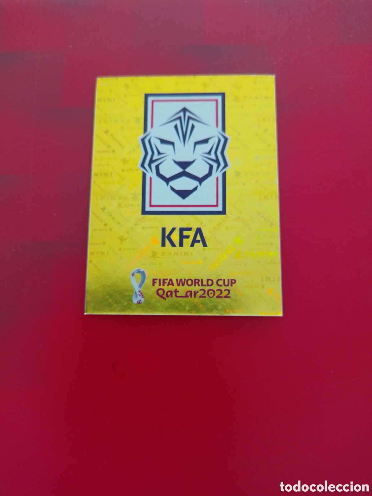 Football Stickers: CROMO NUMERO 2 ESCUDO COREA DEL SUR. MUNDIAL QATAR 2022. PANINI.
