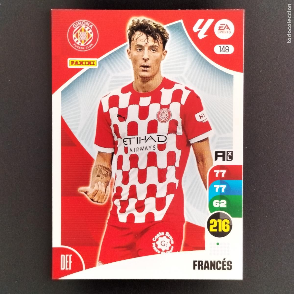 Football Stickers: 149 FRANCES GIRONA CROMOS ADRENALYN XL LALIGA CARD 2024 2025 24 25 PANINI