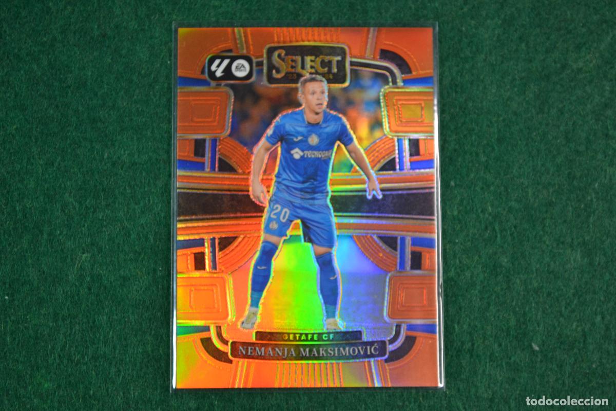 Figurine di Calcio: PANINI SELECT LA LIGA 2023-24 - 33 MAKSIMOVIC (GETAFE CF) PARALELA ORANGE NUMERADA 47/49