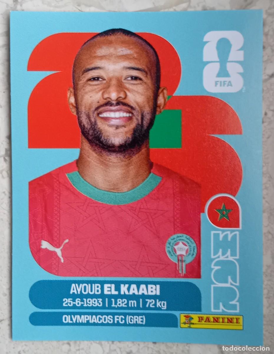 Cromos de Futebol: Figurina Panini 2026 Cromo World Cup Usa Mundial 2026 Ayoub El Kaabi Morocco n MAR 20