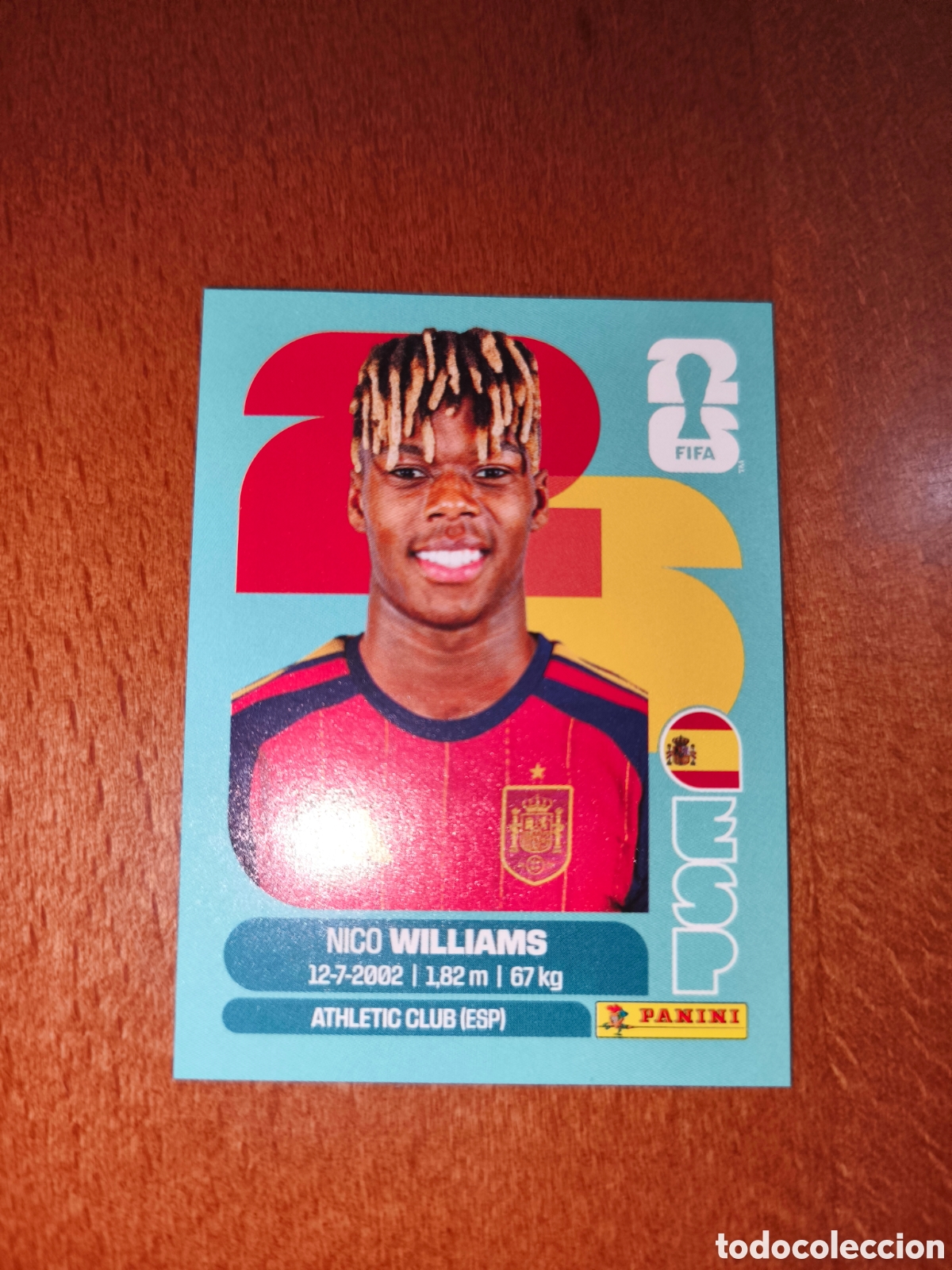 Cromos de Futebol: ESP17 Nico Williams Fifa World Cup 2026 Espa&ntilde;a