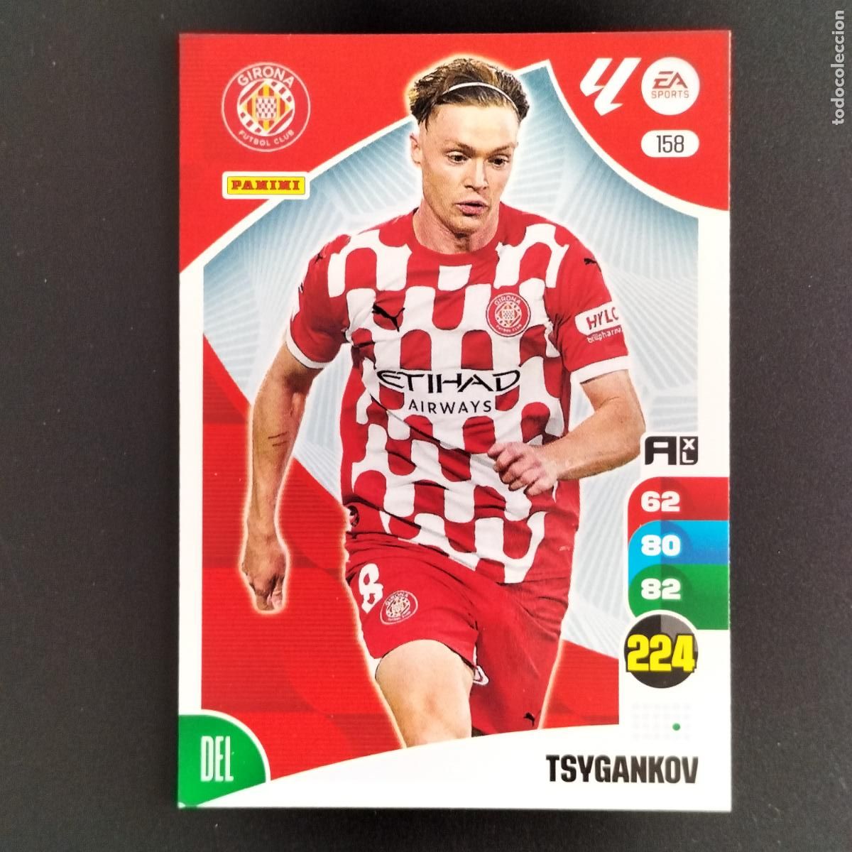 Cromos de Futebol: 158 TSYGANKOV GIRONA CROMOS ADRENALYN XL LALIGA CARD 2024 2025 24 25 PANINI