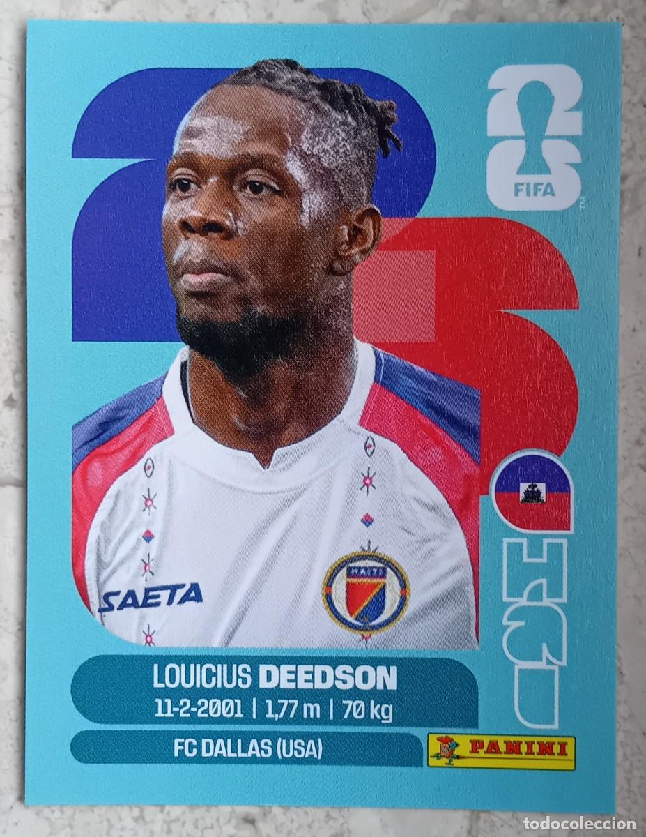 Cromos de F&uacute;tbol: Figurina Panini 2026 Cromo World Cup Usa Mundial 2026 Louicius Deedson Haiti n HAI 19
