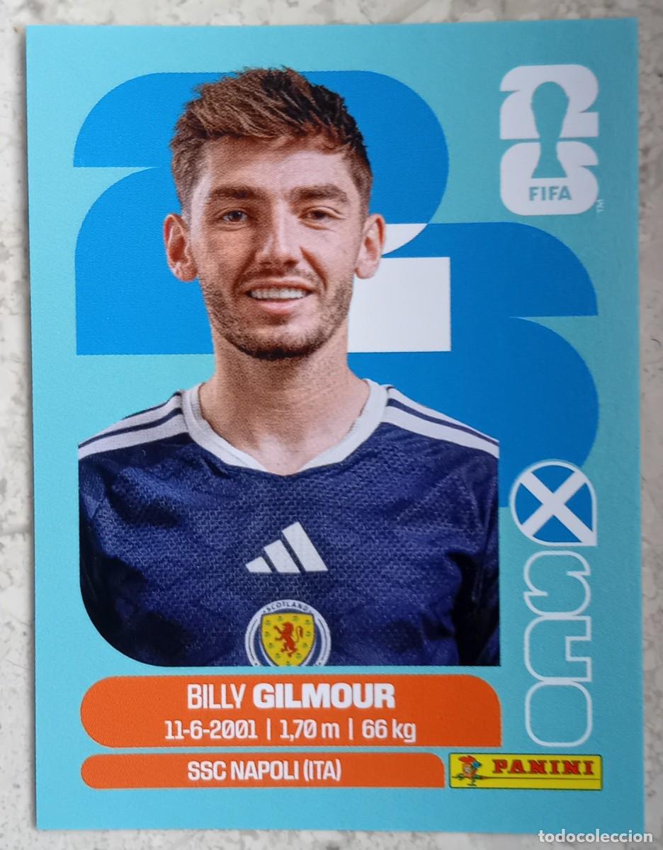 Cromos de F&uacute;tbol: Figurina Panini 2026 Cromo World Cup Usa Mundial 2026 Billy Gilmour Scotland n SCO 12