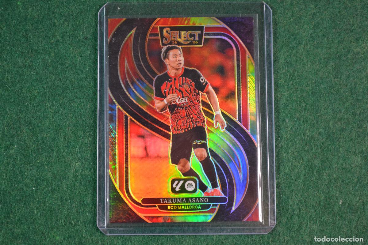 Figurine di Calcio: PANINI SELECT LA LIGA 2024-25 - 107 TAKUMA ASANO (RCD MALLORCA) PARALELA TIE-DYE NUMERADA 19/25