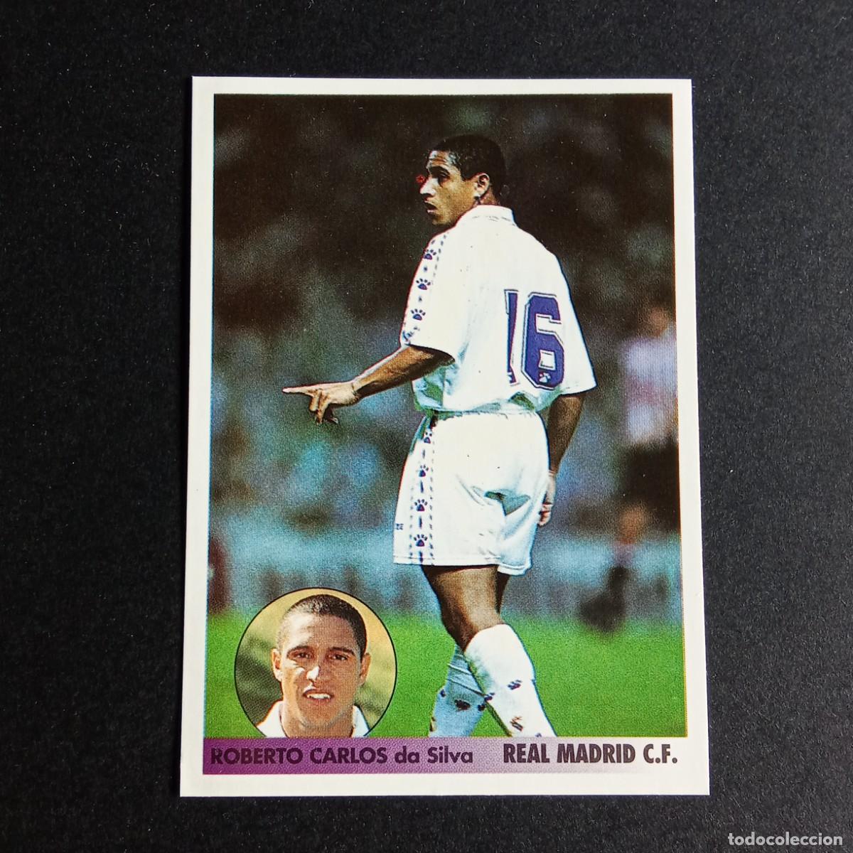 Cromos de Futebol: LOS MEJORES EQUIPOS DE EUROPA 1996 1997 96 97 PANINI 228 ROBERTO CARLOS REAL MADRID SIN PEGAR RESERV