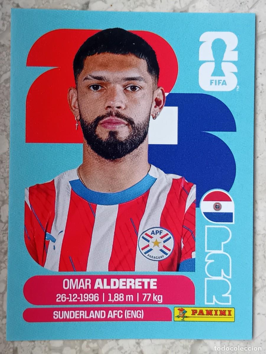 Figurine di Calcio: Figurina Panini 2026 Cromo World Cup Usa Mundial 2026 Omar Alderete Paraguay n PAR 7