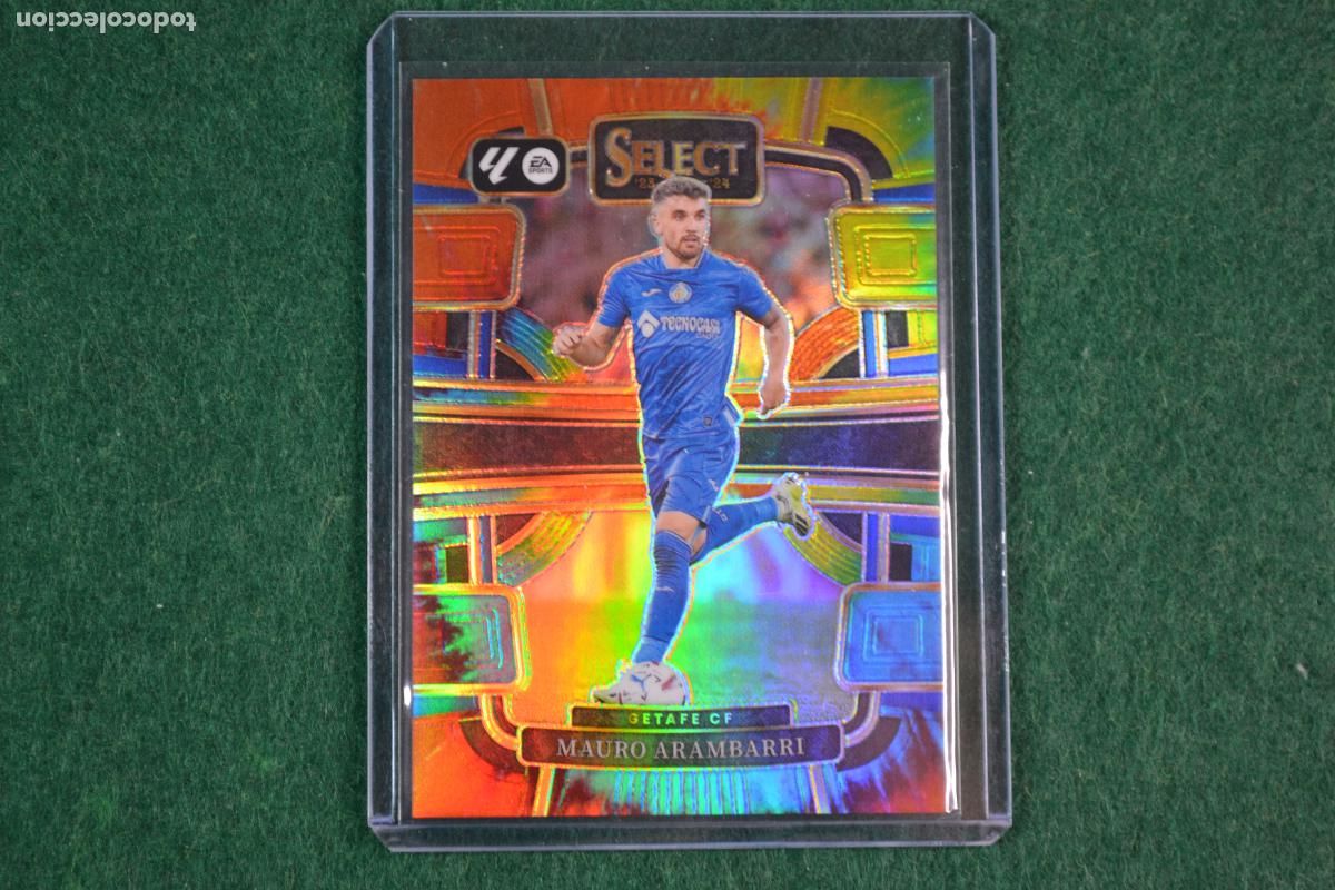 Fu&szlig;ball-Sticker: PANINI SELECT LA LIGA 2023-24 - 35 MAURO ARAMBARRI (GETAFE CF) PARALELA TIE-DYE NUMERADA 25/30
