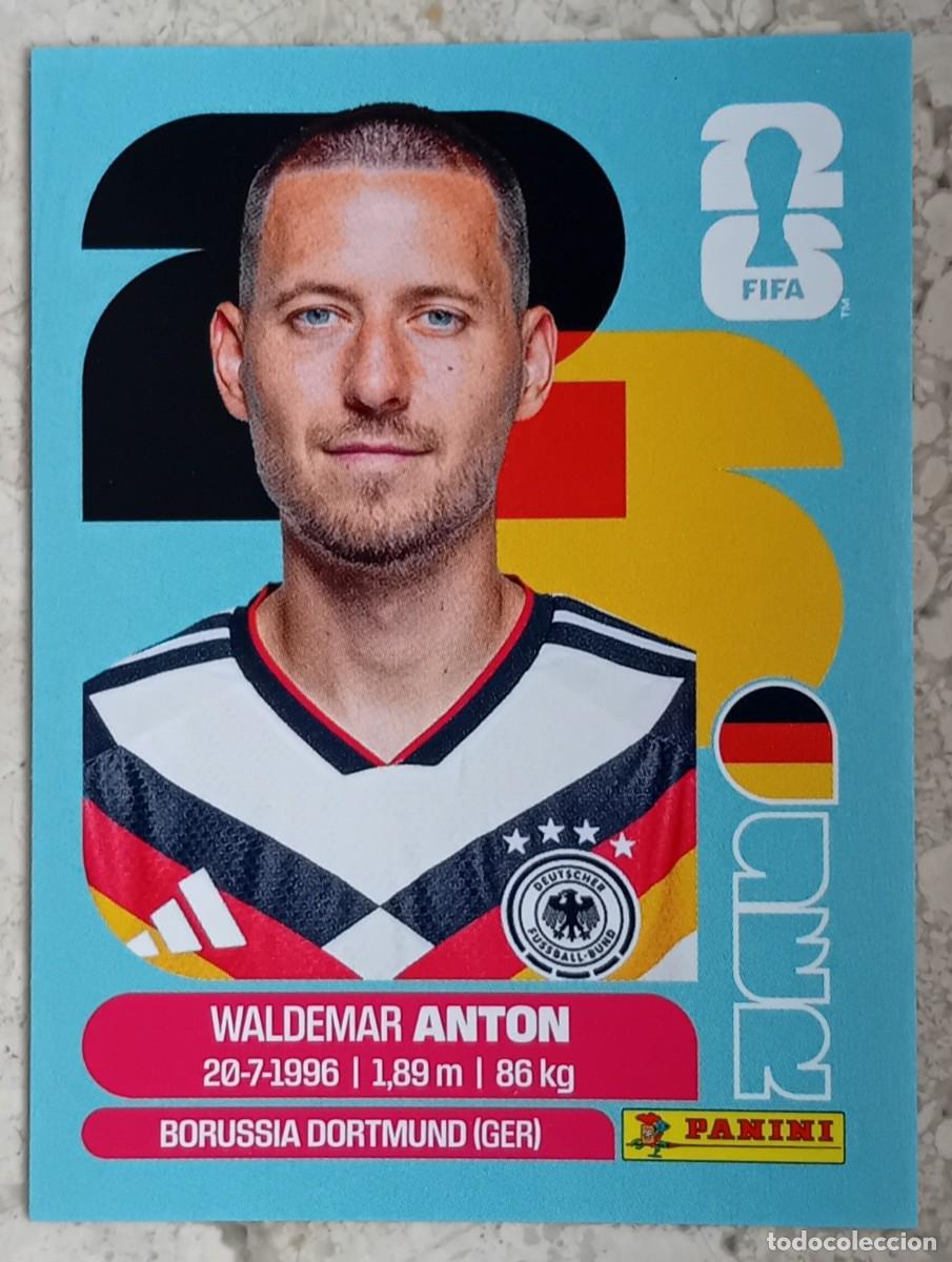 Cartes &agrave; collectionner de Football: Figurina Panini 2026 Cromo World Cup Usa Mundial 2026 Waldemar Anton Germany n GER 7