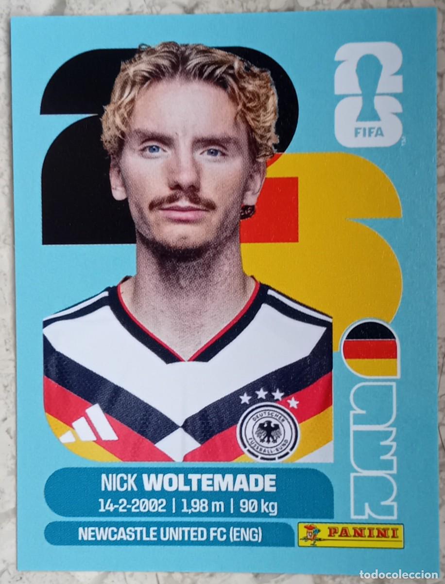 Cartes &agrave; collectionner de Football: Figurina Panini 2026 Cromo World Cup Usa Mundial 2026 Nick Woltemade Germany n GER 20