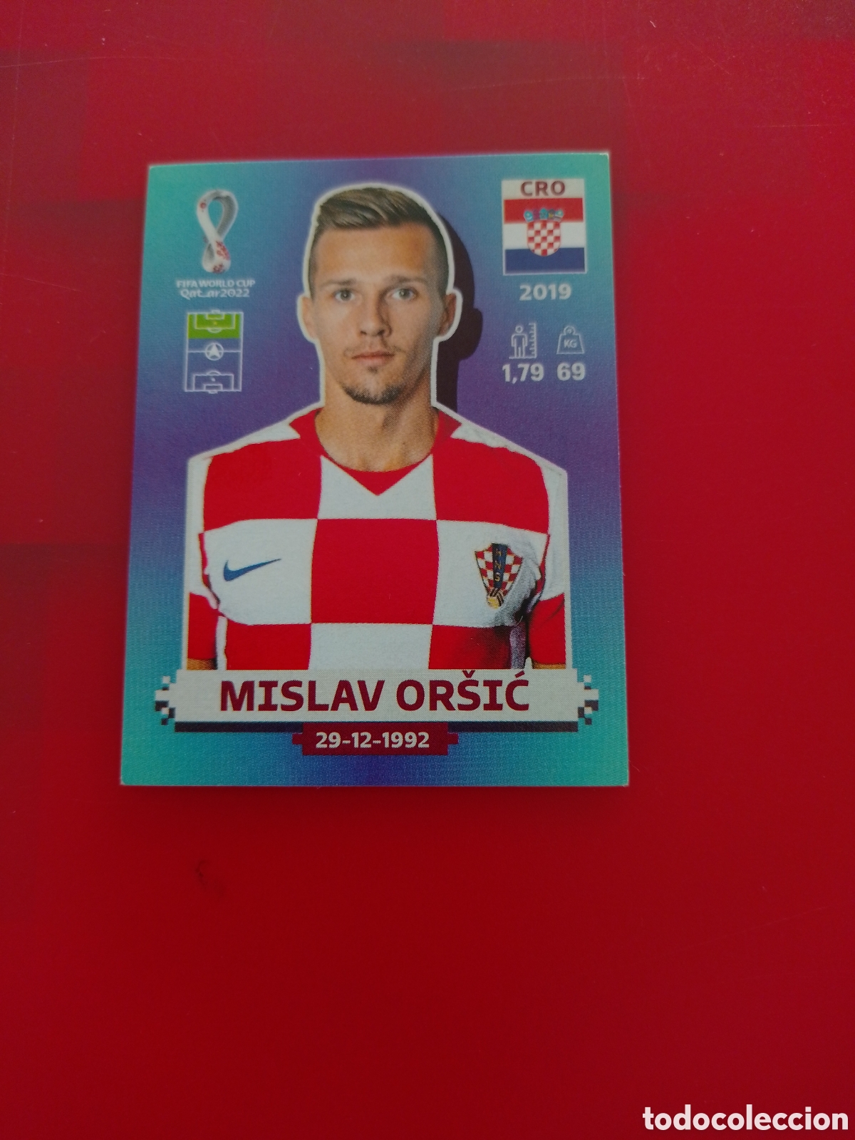 Cromos de Futebol: CROMO NUMERO 20 MISLAV ORSIC CROACIA. MUNDIAL QATAR 2022. PANINI.