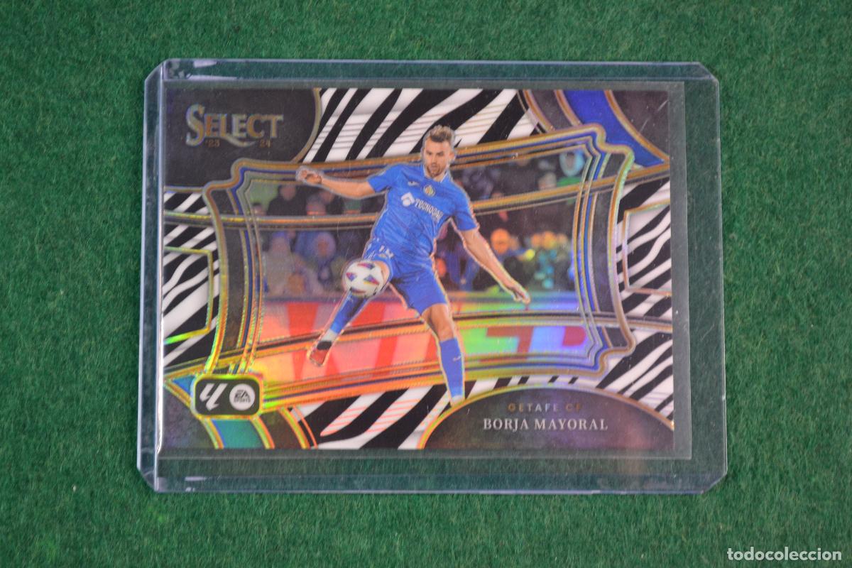 Cromos de F&uacute;tbol: PANINI SELECT LA LIGA 2023-24 - 205 BORJA MAYORAL (GETAFE CF) PARALELA ZEBRA NUMERADA 15/25