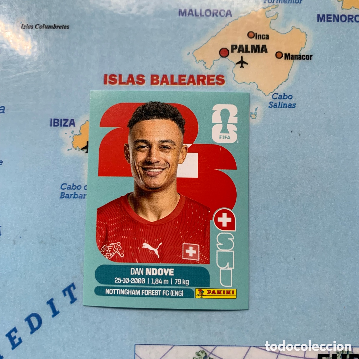 Cromos de F&uacute;tbol: Suiza numero 19 cromo panini Mundial Fifa World Cup 2026