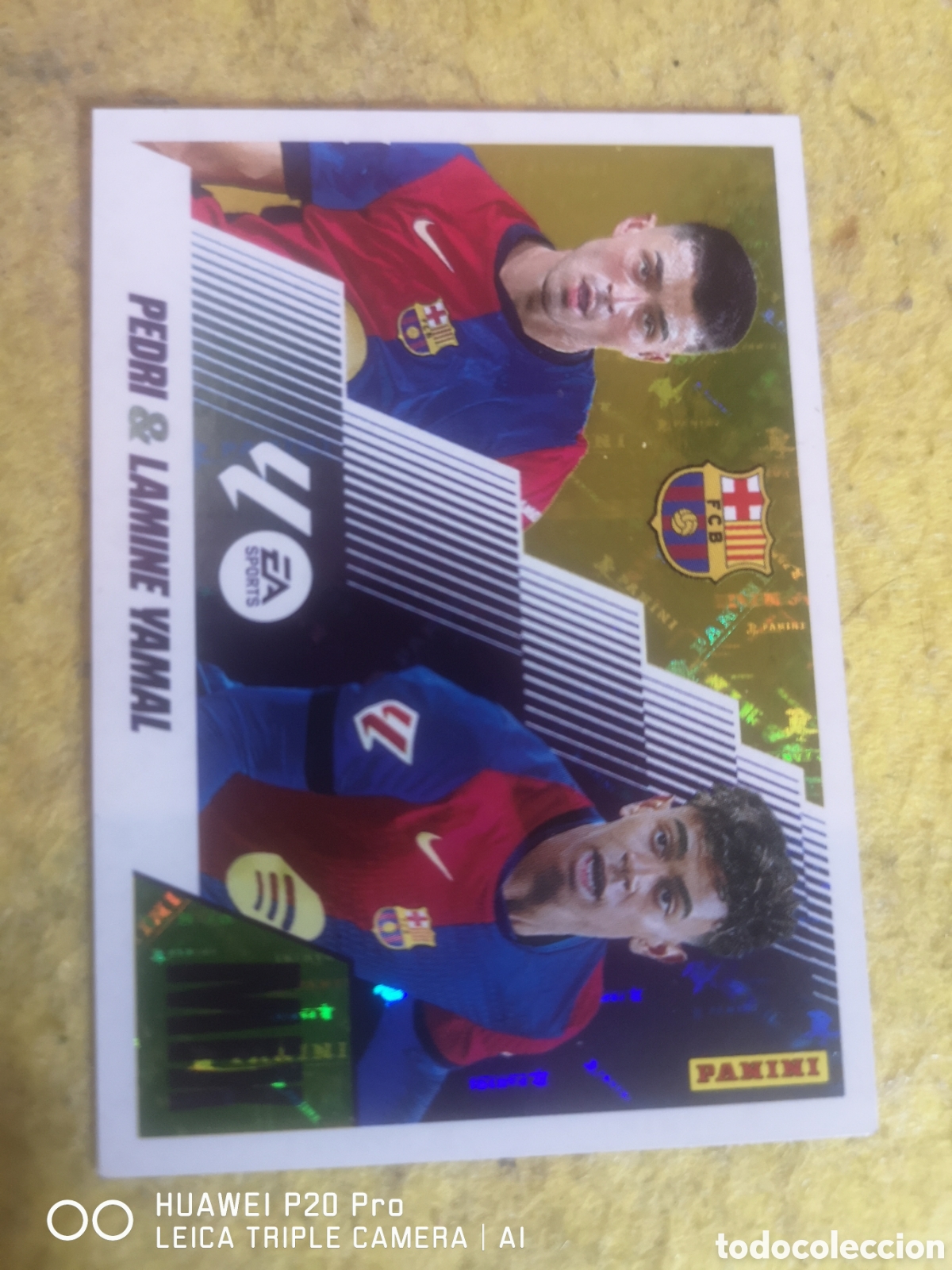 Cromos de F&uacute;tbol: LAMINE YAMAL - PEDRI MIX LIGA ESTE 2025 2026 BARCELONA 20