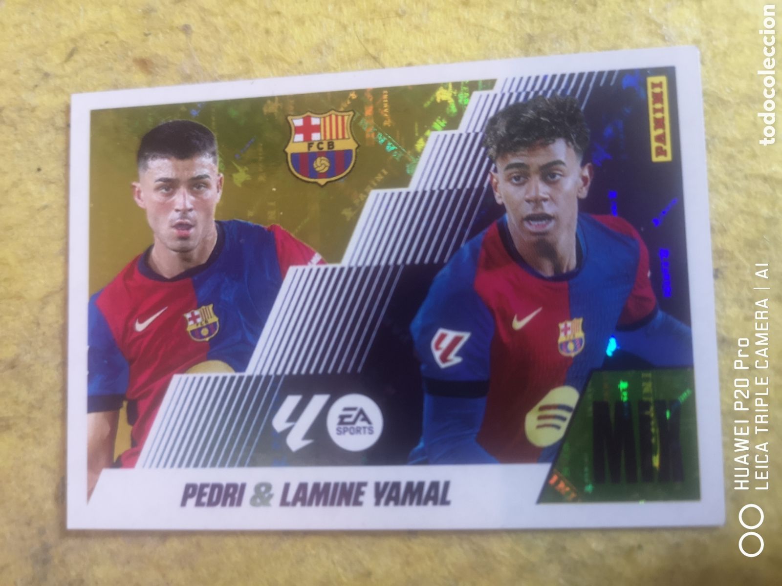 Cromos de F&uacute;tbol: LAMINE YAMAL - PEDRI MIX LIGA ESTE 2025 2026 BARCELONA 20