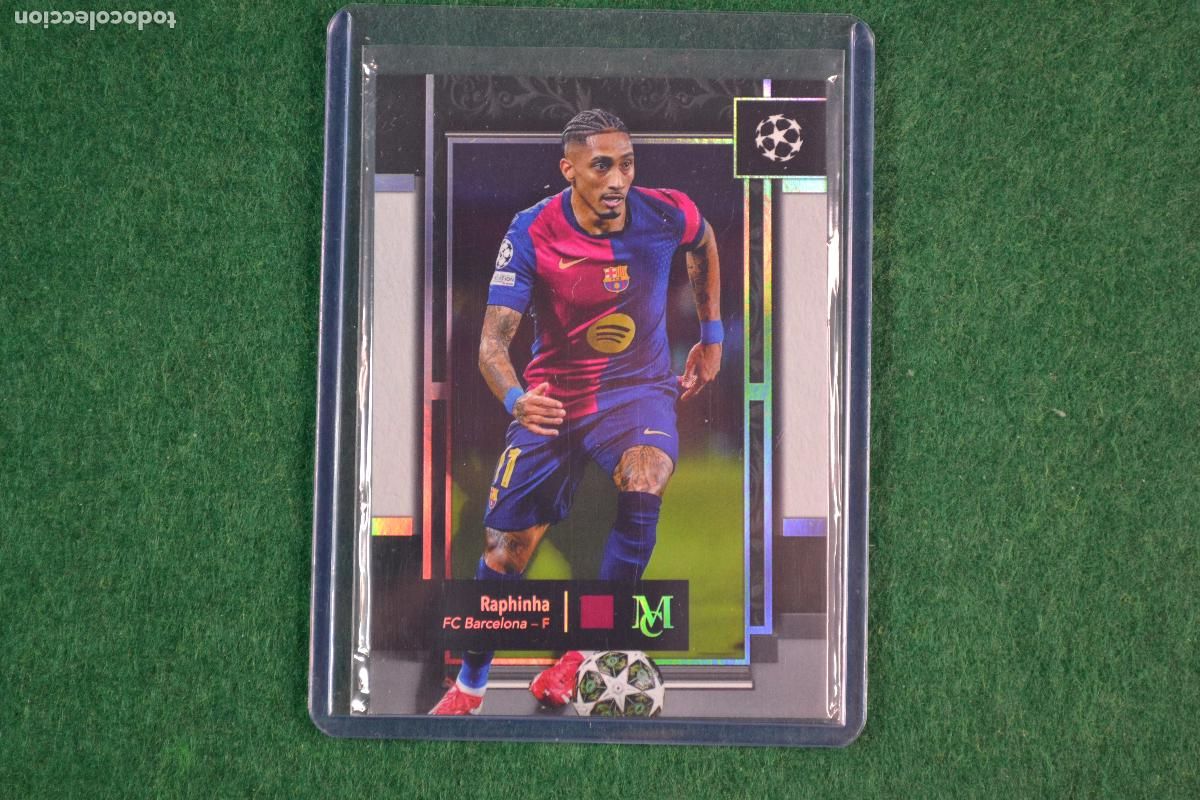 Cromos de F&uacute;tbol: TOPPS MUSEUM COLLECTION 2024-25 - 73 RAPHINHA (FC BARCELONA)