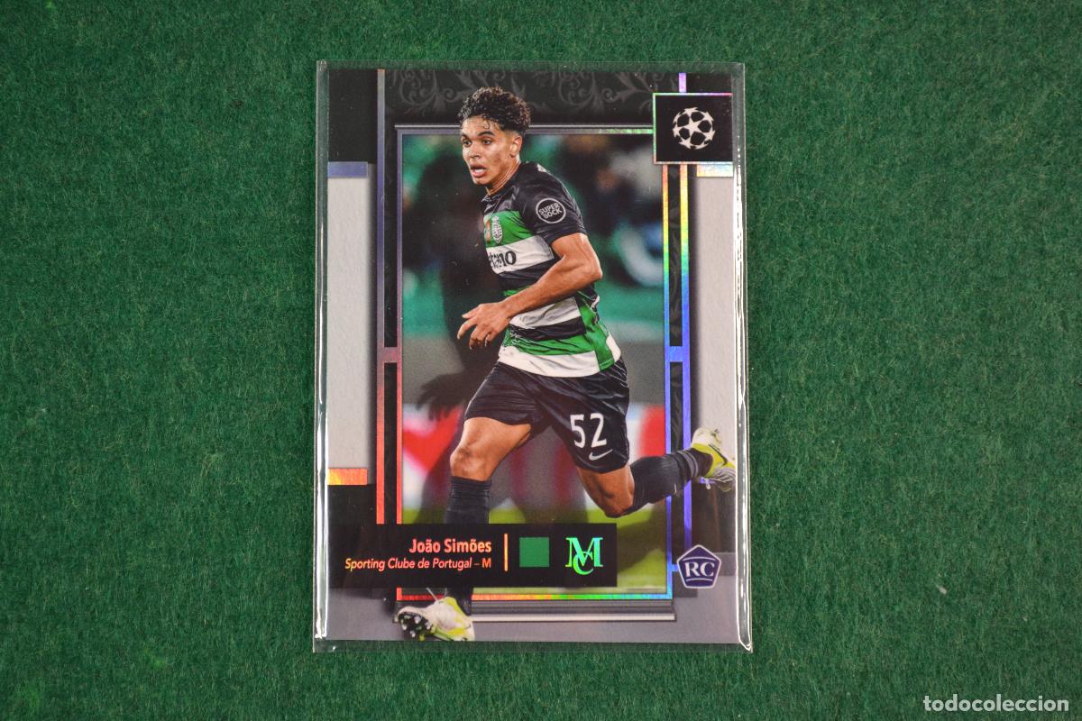 Cromos de F&uacute;tbol: TOPPS MUSEUM COLLECTION 2024-25 - 26 JOAO SIMOES (SPORTING PORTUGAL) ROOKIE CARD