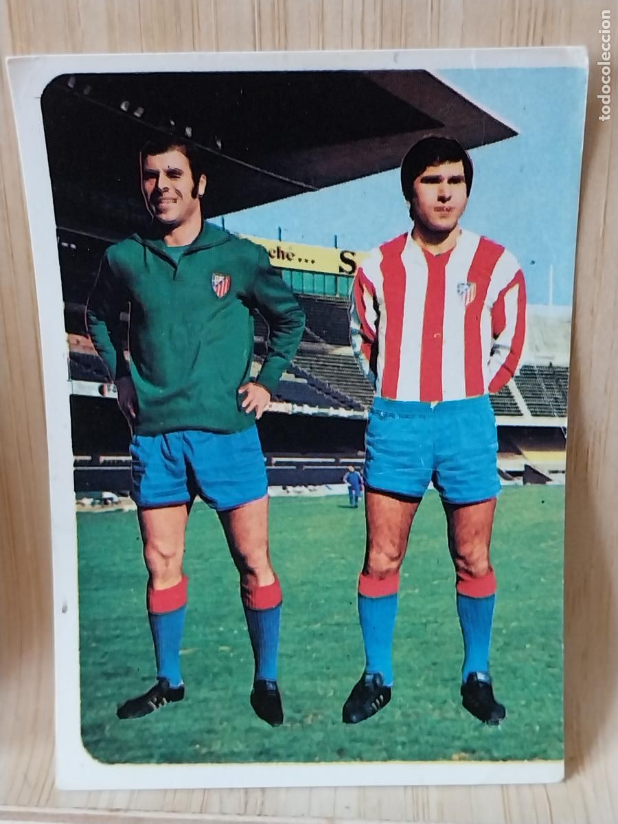 Cromos de F&uacute;tbol: REINA - MELO - AT ATLEICO MADRID A&Ntilde;O 1975 75 76 CROMO 9 *++++-* SIN PEGAR NUNCA RUIZ ROMERO