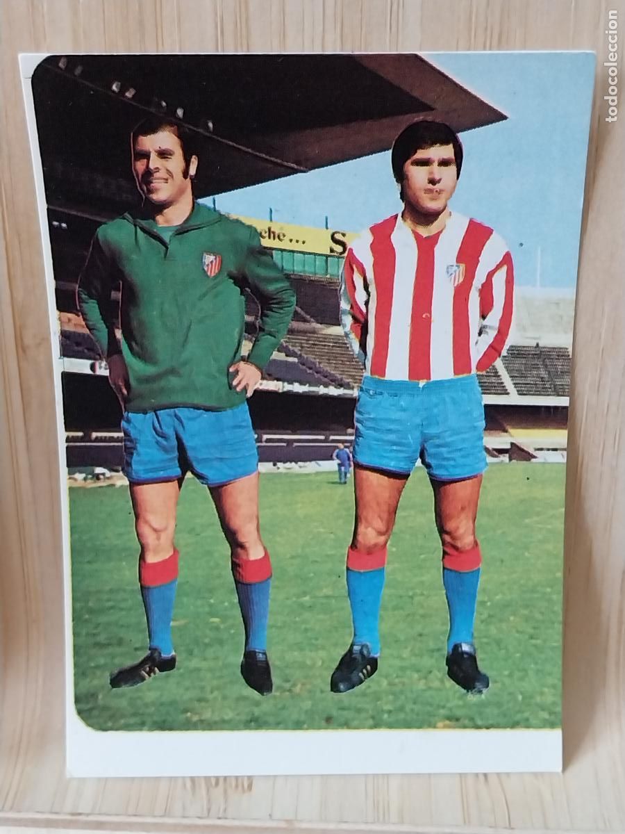 Cromos de F&uacute;tbol: REINA - MELO - AT ATLEICO MADRID A&Ntilde;O 1975 75 76 CROMO 9 *+++-* SIN PEGAR NUNCA RUIZ ROMERO
