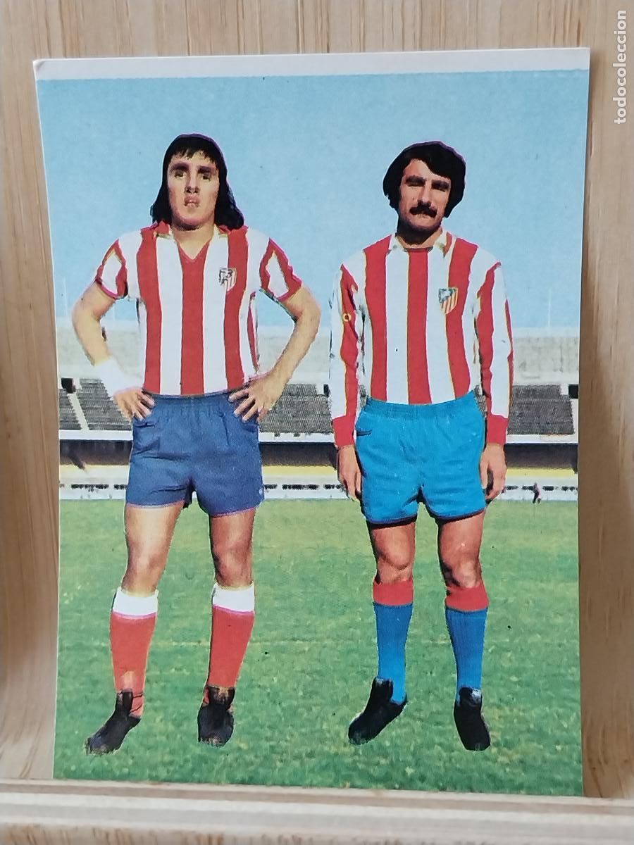 Cromos de F&uacute;tbol: CAPON - HEREDIA AT MADRID RUIROMER A&Ntilde;O 1975 75 76 CROMO 10 ----*- SIN PEGAR NUNCA RUIZ ROMERO