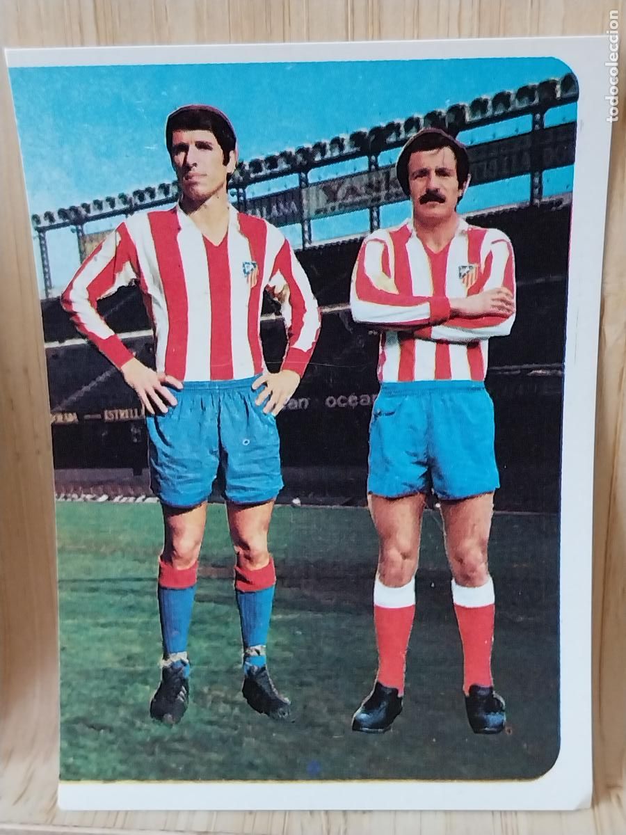 Cromos de F&uacute;tbol: SALCEDO - ALBERTO AT MADRID RUIROMER A&Ntilde;O 1975 75 76 CROMO 12 *+++- SIN PEGAR NUNCA ROMERO