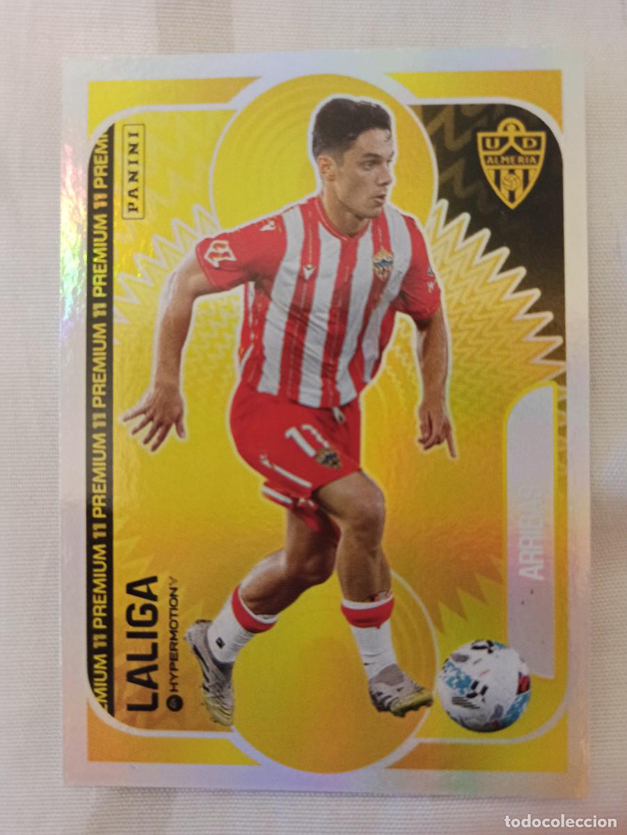 Cromos de F&uacute;tbol: CROMO PREMIUM DE LA LIGA HYPERMOTION 2025 - 2026 // ARRIBAS // TOTALMENTE NUEVO